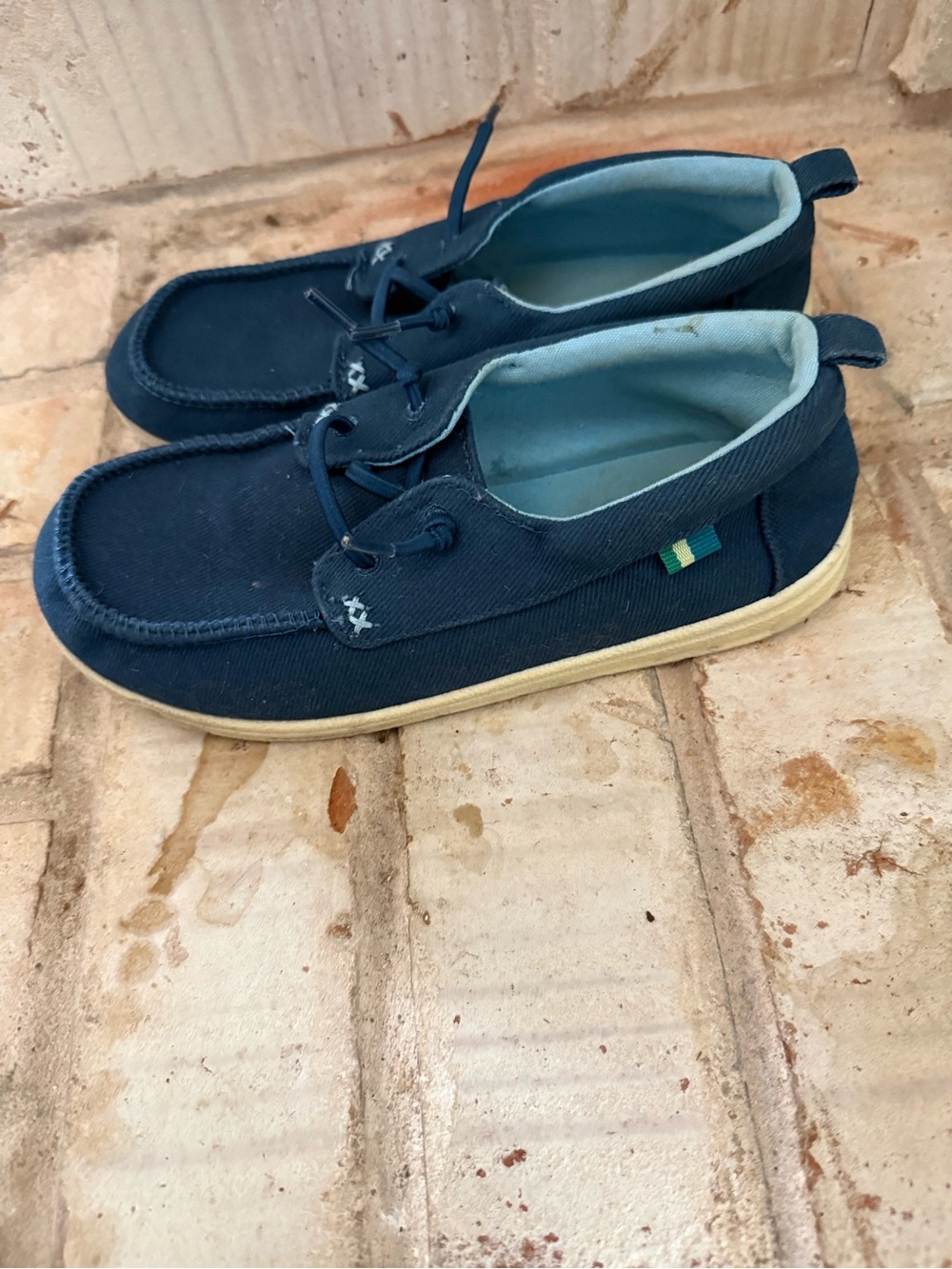 Cat & Jack Navy Blue Kids Boat Shoes